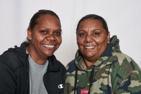 Potrait of Coral and Barbara 